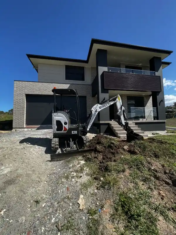 Precision site levelling and driveway box out Coffs Harbour