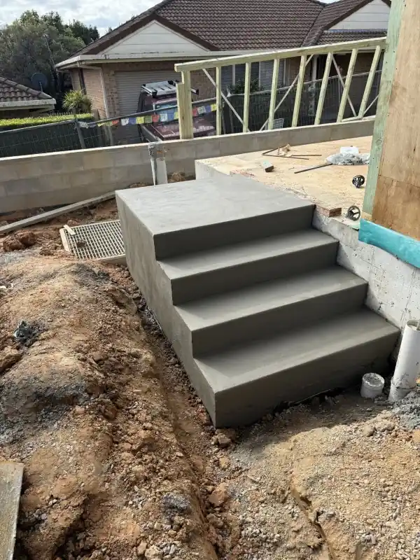 Finished Structural Concrete Stairs Sawtell